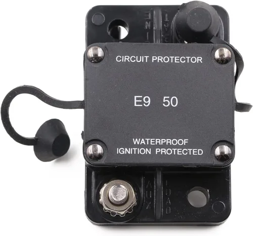 Vista 11 de E69 Interruptor de circuito de 10 A T3 con restablecimiento manual Mini de montaje en superficie IP66 Interruptor conmutable de 10 A