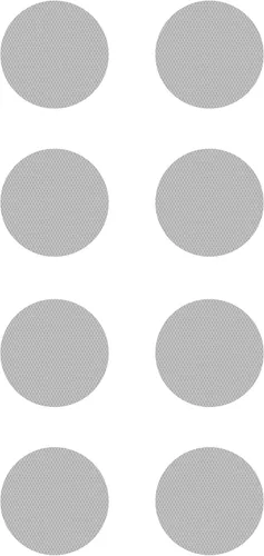 Vista 14 de Kahuna Grip Bañera y ducha - Pisadas de tracción antideslizantes circulares de 4 pulgadas (morado)