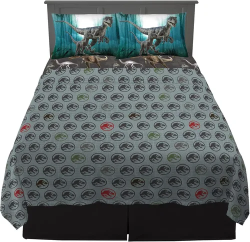 Vista 6 de Franco Ropa de cama para niños Juego de sábanas súper suaves, 3 piezas, tamaño individual, Hot Wheels