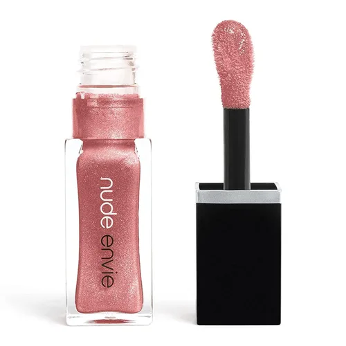 Vista 12 de nude envie - Brillo de labios - Acabado de alto brillo - Hidratante y fácil aplicación - Hidratación de lujo - Fórmula antiadherente - Con vitamina