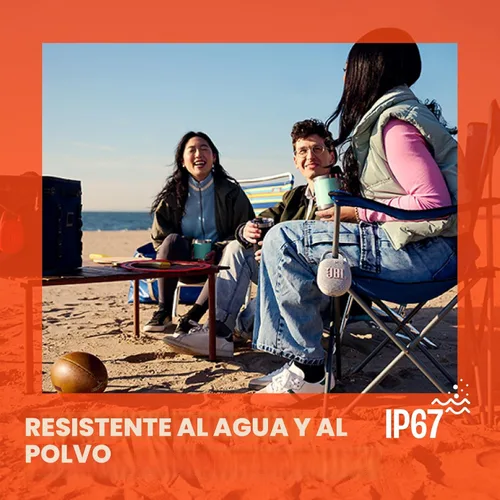 Vista 2 de JBL Clip 5 - Parlantes Bluetooth ultraportátiles, impermeables y a prueba de polvo, gran sonido JBL Pro con graves impactantes, mosquetón integrado