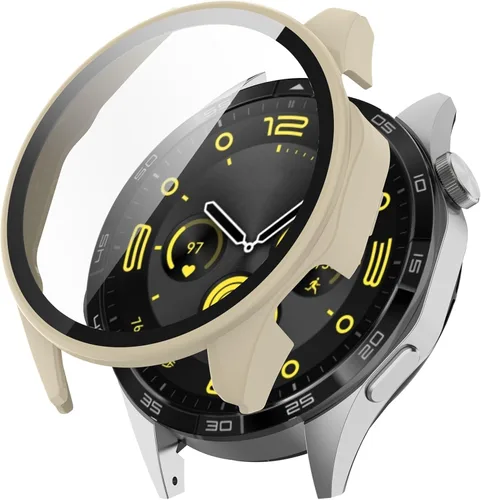 Vista 3 de Funda diseñada para Huawei Watch GT 4 de 1.811 in, funda protectora de policarbonato de cubierta completa, cubierta ultrafina, diseñada para Huawei