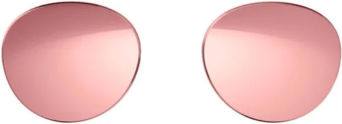 Bose Colección Frames Lens Collection, espejo rosa dorado estilo Rondo (polarizado), lentes de repuesto intercambiables, tamaño mediano