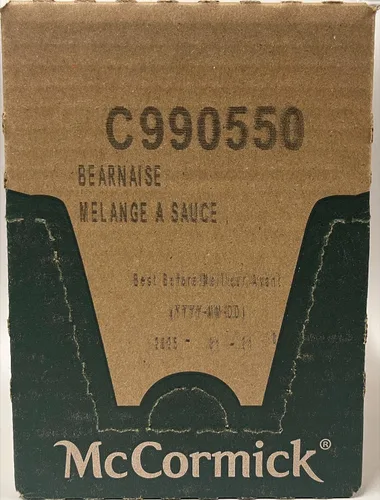 Vista 3 de McCormick Gourmet, Mezcla de salsa seca, Bearnaise, 56g/2 oz., (9pk) {Importado de Canadá}