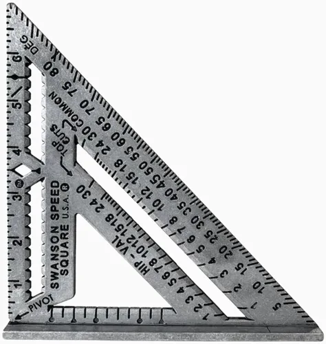 Vista 9 de Swanson Tool Co S0101 - Escuadra rápida de 7 pulgadas, azul
