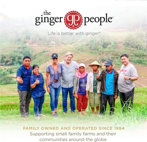 Vista 4 de Ginger Rescue - Tabletas masticables de The Ginger People – Salud digestiva sin medicamentos, tabletas masticables, fuerte sabor a jengibre, 0.55