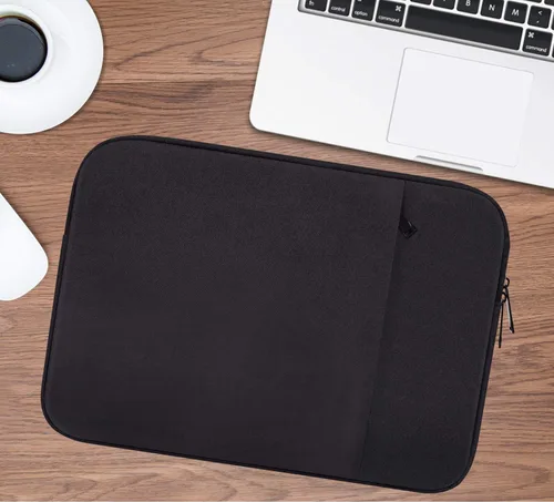 Vista 6 de Dealcase Funda impermeable para laptop de 11.6 pulgadas, compatible con MacBook, Chromebook, HP, Samsung, Lenovo, Acer, color negro