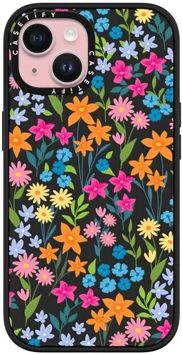 Vista 10 de CASETiFY Impact - Funda para iPhone 15 [4 veces probada contra caídas de grado militar, protección contra caídas de 8.2 pies] - Estampado