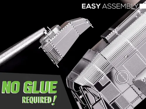 Vista 4 de Metal Earth CH-47 Chinook Kit de modelo de metal 3D