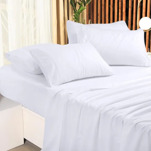 Vista 126 de Utopia Bedding - Juego de sábanas de microfibra cepillada, resistente al encogimiento y a la decoloración, de fácil cuidado, 3 piezas, tamaño Beige