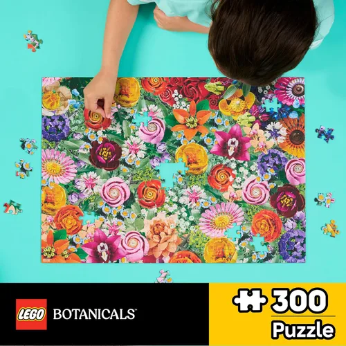 Vista 2 de LEGO® Botanicals - Rompecabezas floral de gran tamaño (300 piezas)