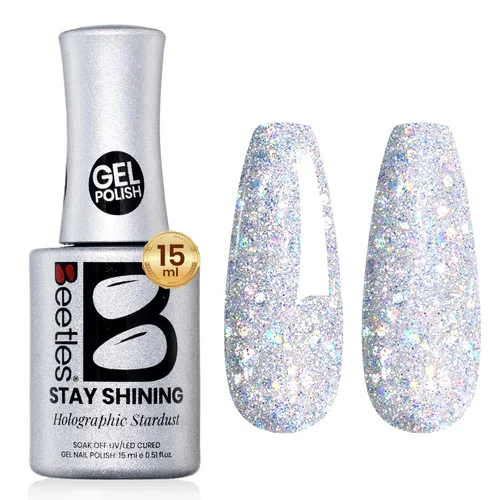 Vista 71 de Beetles - Esmalte de uñas de gel blanco perla, 0.5 onzas líquidas, color blanco perla, brillante, sirena, concha nacarada, esmalte de uñas de gel