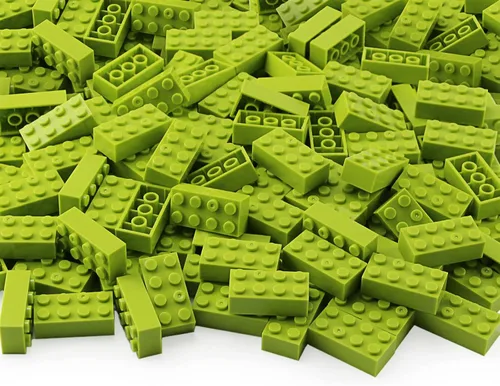 Vista 10 de Feleph 100 piezas 2 x 4 Ladrillos Piezas Negras Partes Clásico Juego Creativo Bloques de Construcción Juego de Partes Accesorios de Juguete