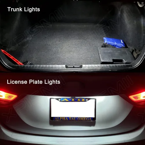 Vista 7 de Paquete de 6 piezas de 6000 K Corolla LED de luz interior blanca de repuesto para Toyota Corolla 2003-2012 2013 2014 2015 2016 2017 2018 2019 2020