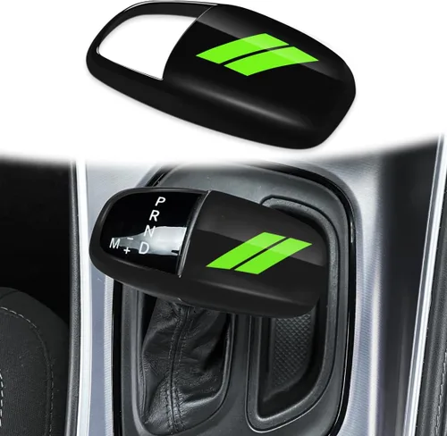 Vista 8 de auovo Perilla de palanca de cambios para accesorios Charger Challenger 2015-2023 / Durango 2016-2024, cubierta de palanca de cambios de decoración