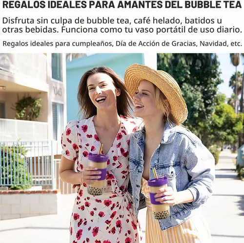 Vista 4 de Frascos de vidrio reutilizables tipo Mason, vasos con tapas y pajitas, fundas de silicona, paquete de 2 vasos de 24 oz de boca ancha para batidos