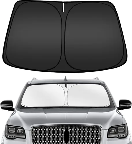 Vista 26 de ARISMOTOR Parasol para parabrisas para BMW X3 2018-2025, ajuste personalizado plegable, protector de parasol y visera solar para ventana delantera