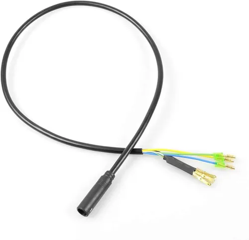 Vista 4 de Cable de extensión impermeable 9Pin para kit de conversión de motor de cubo trasero BAFANG (80CM)