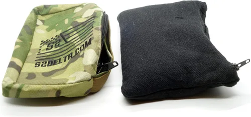 Vista 6 de Rifle Rest, Prs Precision, Descanso del rifle, Descanso de tiro de largo alcance, táctico trasero bolsa de exprimir, S2Delta