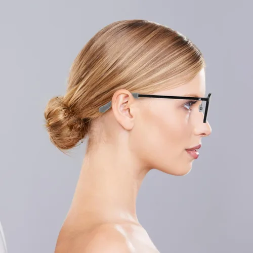 Vista 7 de 8 cojines para los oídos, almohadillas de tela de algodón suave mejoradas para lentes, antideslizantes, elásticos y cómodos, retenedores para lentes