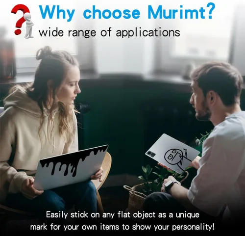 Vista 4 de Calcomanías de Halloween, 2 unidades, divertidas calcomanías reflectantes con efecto de sangre que gotea para automóvil, calcomanía de vinilo