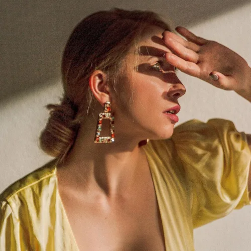 Vista 6 de Parches de oído protectores de aretes parches de soporte de lóbulo de oído estabilizadores de pendientes grandes parches de soporte para pendientes