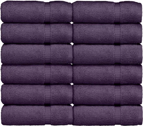 Vista 44 de Colección de Lujo para Hotel y Spa Altamente Absorbente, Secado Rápido 100% Algodón Turco 700 GSM, Toalla Eco Amigable, para Baño Borde Dobby Toalla