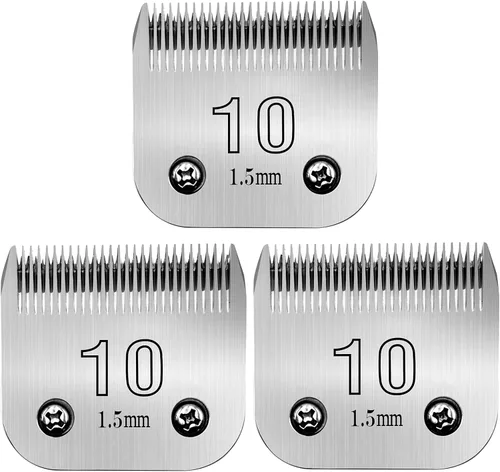 Vista 11 de Professional #4FC Ceramic Detachable Clipper Blade, 3/8" (9.5mm) Finish Cut Replacement Blade, Stay Cool & Sharp Technology, Compatible with Andis