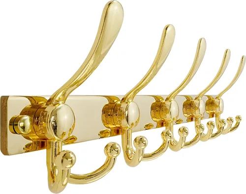 Vista 62 de Dseap Perchero de pared 2.0 Pro: resistente 300% más grueso, montaje en perno de 16 pulgadas, ganchos de pared de acero inoxidable para ropa