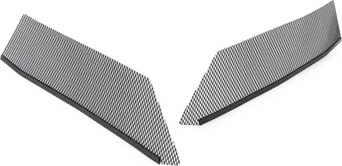 Vista 5 de HECASA Grille Mesh Set Compatible with 2020-2024 Chevy Chevrolet Corvette C8 Front Inner Mesh Honeycomb Grill Guard Radiator Grille Vent Insert