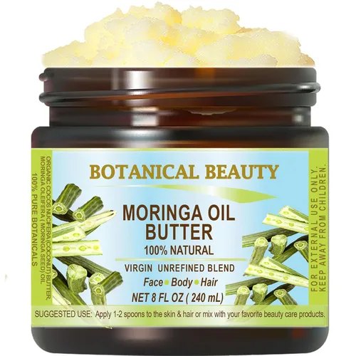 Vista 10 de MANTECA DE MORINGA – ACEITE 100% Natural/VIRGEN SIN REFINAR CRUDO 2 Fl.oz.- 2.0 fl oz. Para el cuidado de la piel, el cabello y las uñas.