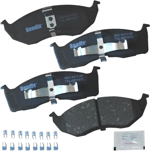 Vista 278 de Bendix Pastillas de freno delanteras de cerámica Priority1 CFC465AK2 para Acura EL 2005-1997, Honda Civic 2011-1996, Insight 2014-2010