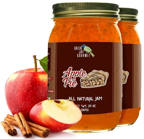 Vista 10 de Green Jay Gourmet Mermelada de Guayaba - Mermelada de Frutas 100% Natural con Fruta de Guayaba y Jugo de Limón - Mermelada Vegana, Sin Gluten - No