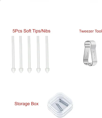 Vista 5 de 5 puntas blandas OEM Tab S10 FE de repuesto para Samsung Galaxy Tab S10 FE/S10 FE+/S10/S10+ Plus/S10 Ultra Tablet Tab S10 Stylus S Pen Puntas