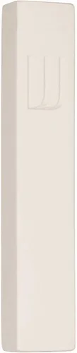 Vista 16 de A&S Mezuzot Moderna funda de mezuzá de hormigón con pergamino, fácil de despegar y pegar Mezuza (gris + espinilla grabada, 5 pulgadas)