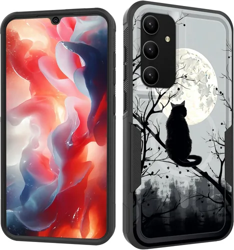 Vista 29 de Funda magnética para Galaxy S24 Ultra, compatible con MagSafe, protección contra caídas de grado militar, resistente a prueba de golpes