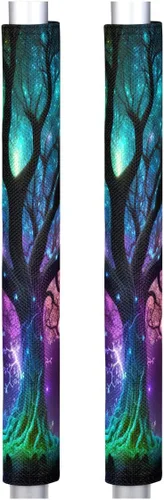 Vista 36 de Pardick Juego de 2 fundas para mango de puerta de refrigerador de otoño Hojas de otoño Lavables Fundas para nevera, lavavajillas, microondas, horno