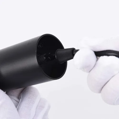 Vista 6 de mirrea Paquete de 6 luces colgantes LED regulables de 9 W compatibles con un solo circuito tipo H riel de iluminación de riel 90 CRI 3000K blanco