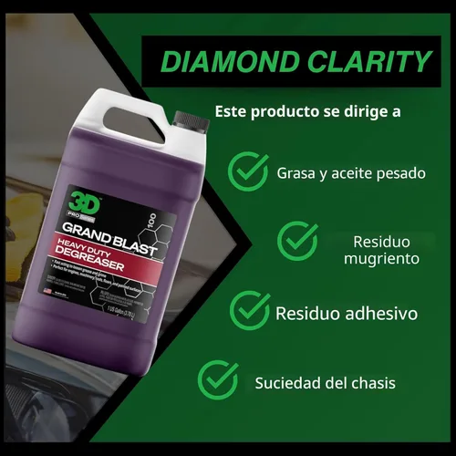 Vista 4 de Desengrasante de motor Grand Slam 1 galón