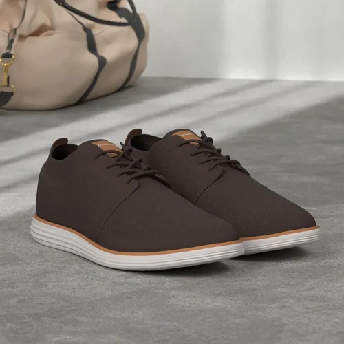 Vista 2 de Bruno Marc Zapatillas de malla para hombre Oxfords ligeras