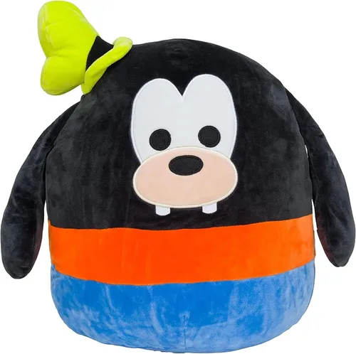 Squishmallows Peluche oficial de Kellytoy de personajes de Disney, animal de peluche suave y blando de 5 pulgadas (Goofy)