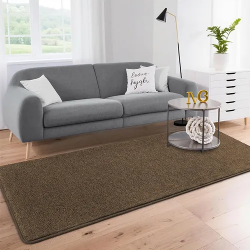 Vista 31 de DweIke Alfombra de área de 4 x 6 pies para sala de estar, alfombras negras súper suaves para dormitorio, alfombra moderna estética lavable de espuma