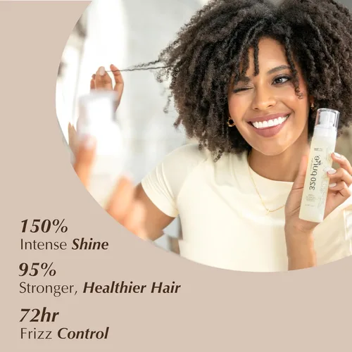 Vista 3 de Rev320 320Pure - Aceite de argán lustre para cabello, bomba de 4 onzas, aceite de argán para el cabello, tratamiento capilar con argón puro