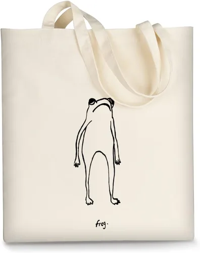 Vista 8 de Bolsa de lona AUSVKAI estética para mujer, lindas bolsas de tela reutilizables de algodón para compras, playa, comestibles