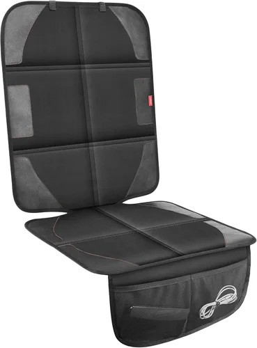 Vista 8 de Protector de asiento de automóvil con acolchado más grueso, tela 600D impermeable protector de asiento de bebé con bolsillos de almacenamiento