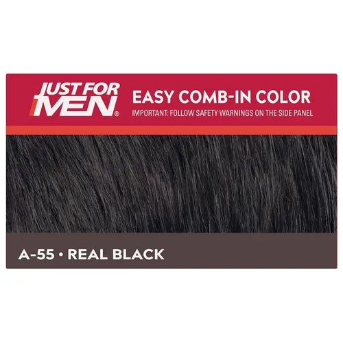 Vista 3 de Just For Men – Autostop Color # A-55 Real Black (6 unidades)