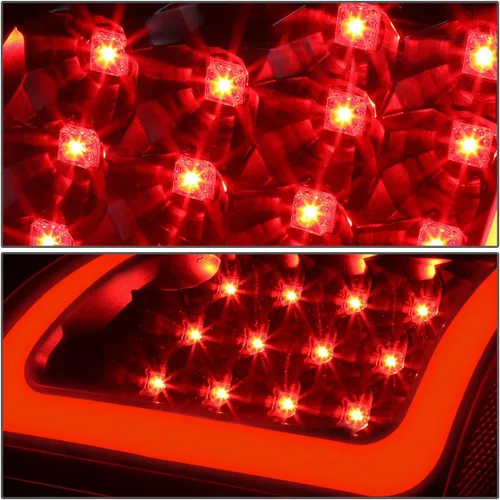 Vista 3 de DNA MOTORING TL-DRAM07-LED-RD3D-BK-SM Conjunto de luz trasera LED 3D para lado del conductor y del pasajero