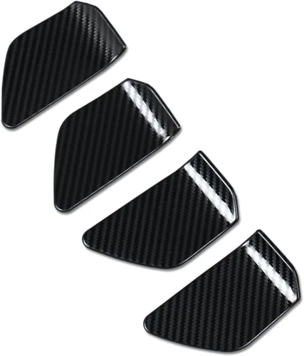 Vista 9 de Beautost Ajuste para Nissan Rogue 2021 2022 2023 2024 2025 2026 manija interior de puerta cubierta de panel de tazón (negro)