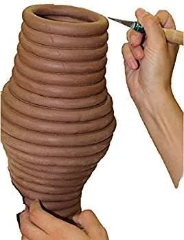 Vista 2 de Arcilla de cerámica – 25 lb Terra Cotta Low Fire Cono 06 – Rocky Mountain Clay's Red Rock Red