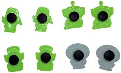 Vista 2 de Yorkshire Yorkie - Juego de 2 dijes para zapatos de perro compatibles con Crocs Zuecos Terrier, multicolor